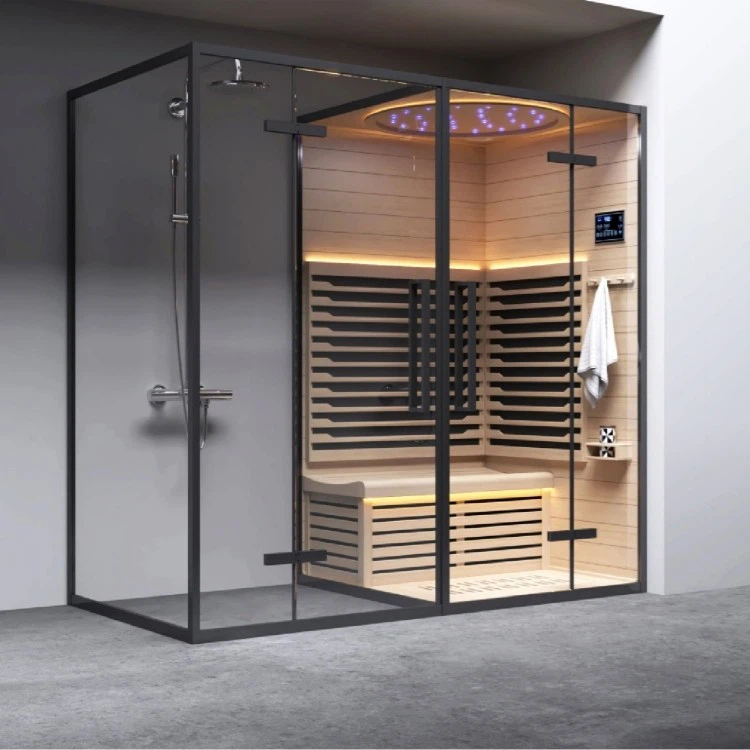 modern sauna room